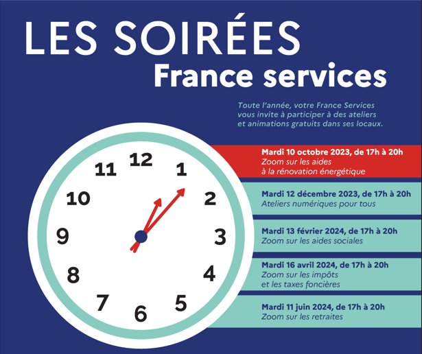 LES SOIRÉES France Services