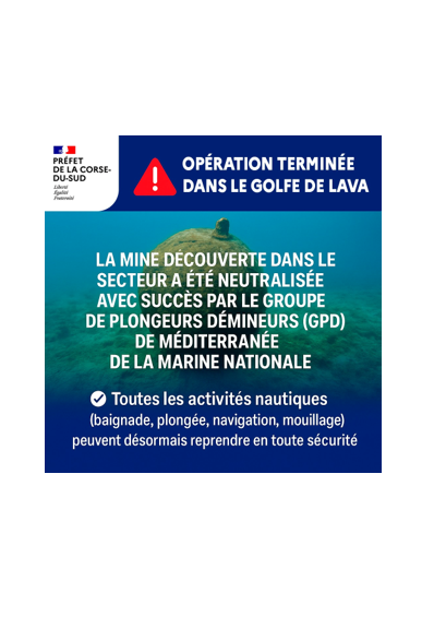 OPÉRATION TERMINÉE