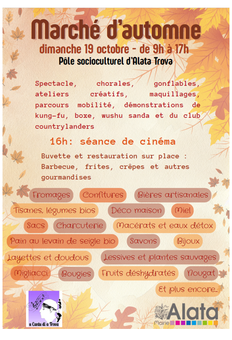 MARCHÉ D’AUTOMNE