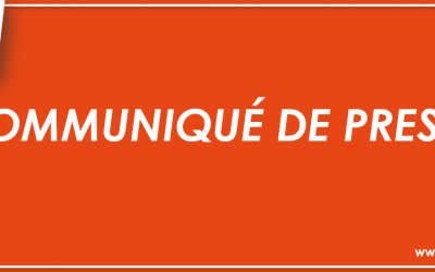 COMMUNIQUÉ DE PRESSE