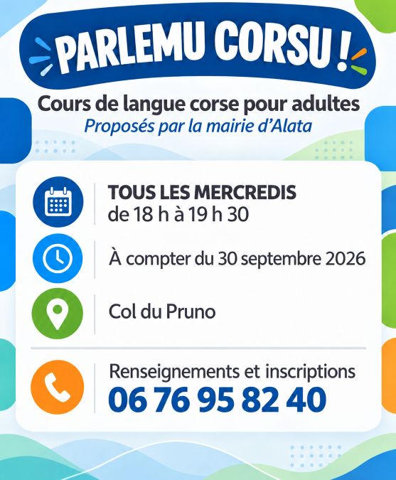 🗣️ PARLEMU CORSU !